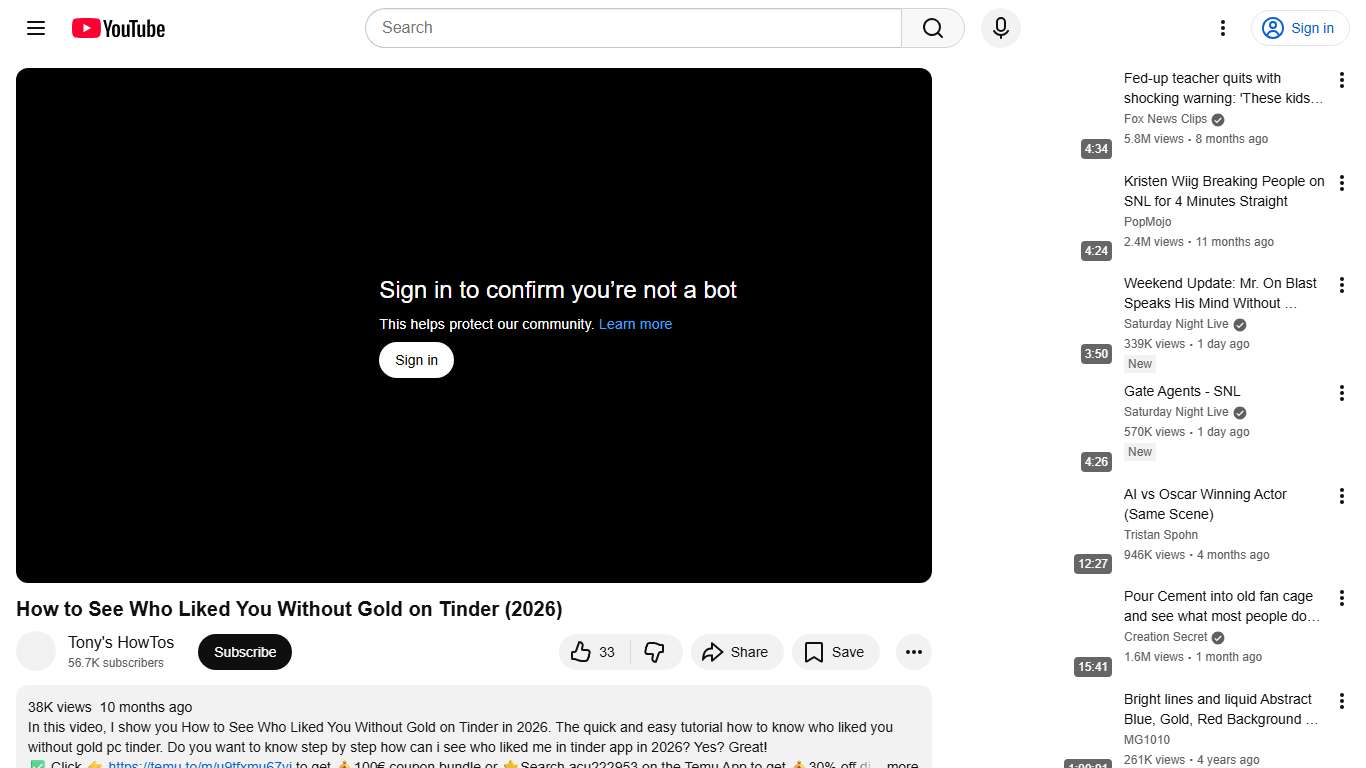 How to See Who Liked You Without Gold on Tinder (2026) - YouTube