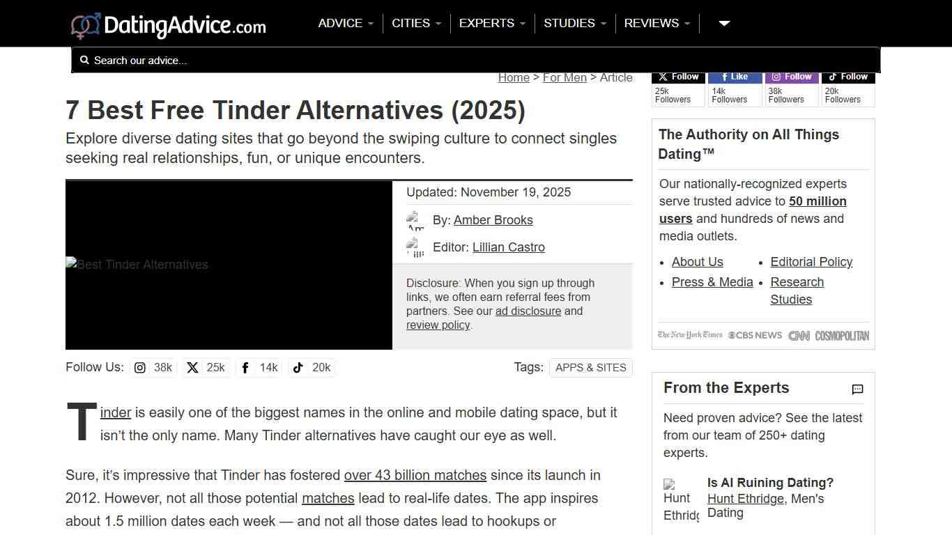 7 Best Free Tinder Alternatives (2025)
