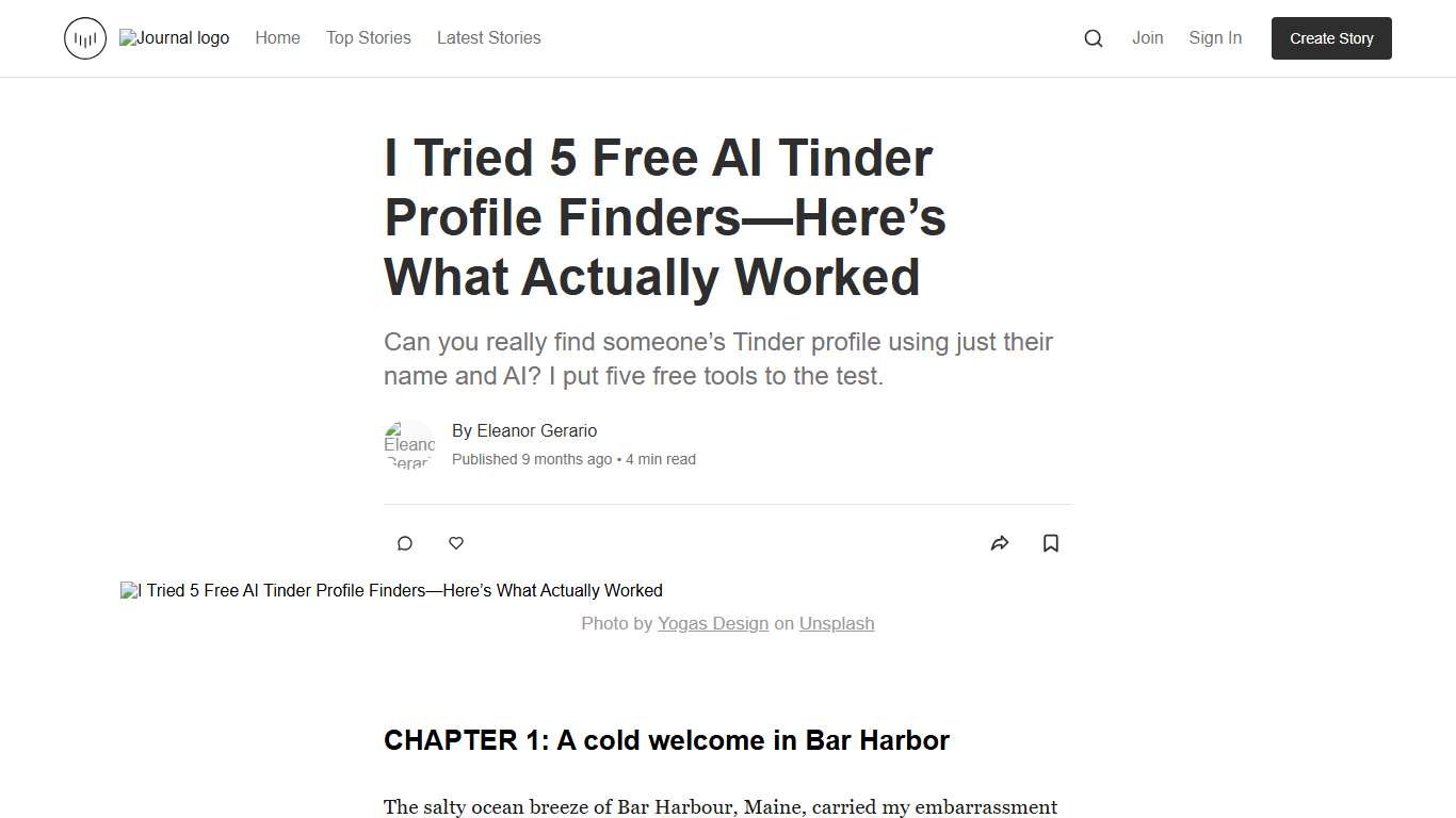 I Tried 5 Free AI Tinder Profile Finders—Here’s What Actually Worked Journal
