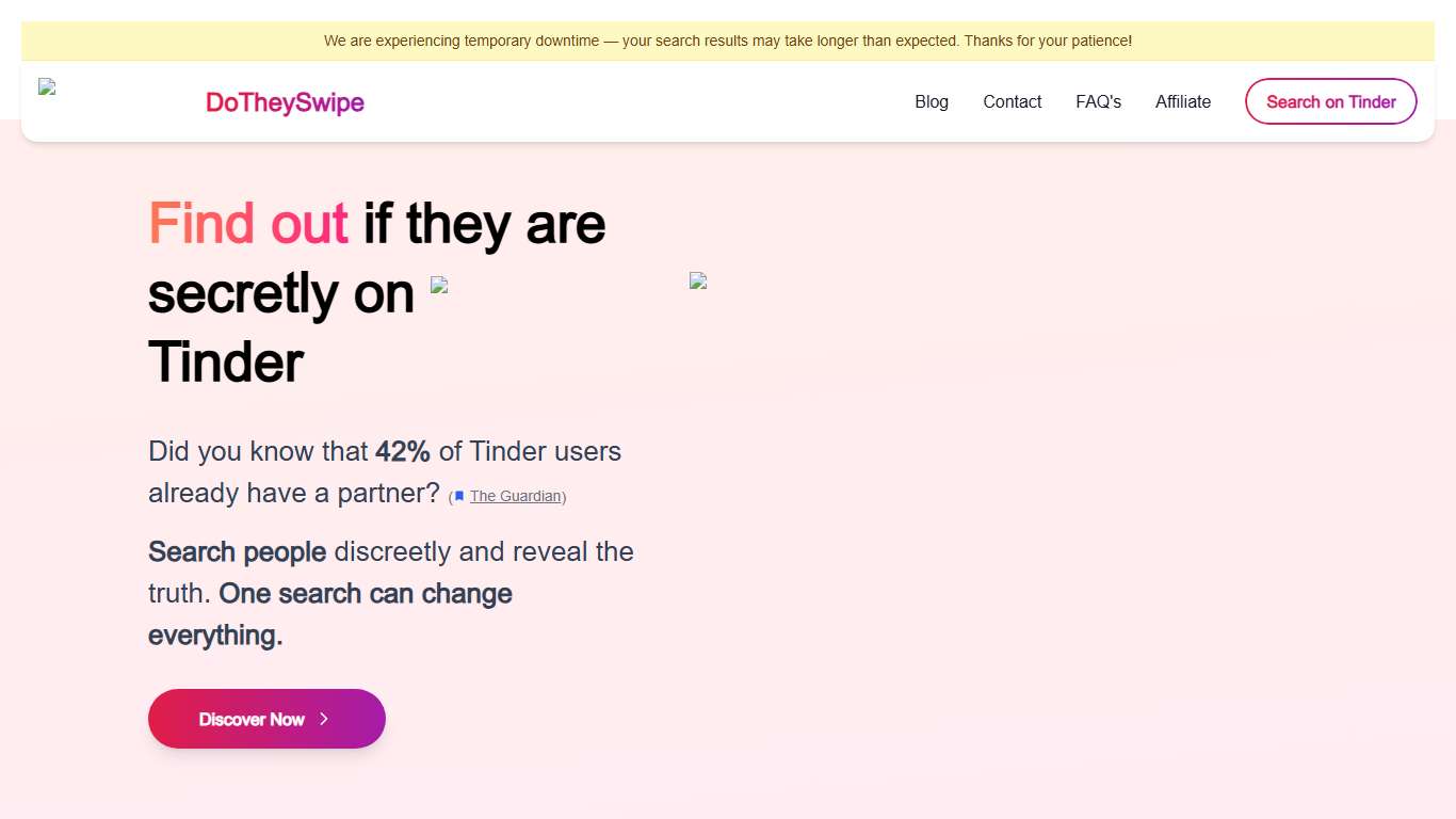 DoTheySwipe: Find Out If Someone Is on Tinder